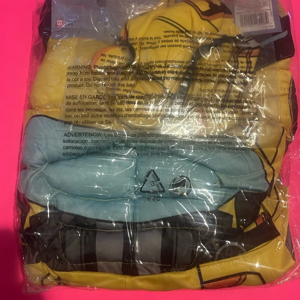 Kids Transformers Bumblebee Adaptive Costume Ex Small‎ 3T-4T